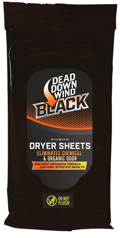 Dead Down Wind BLACK Premium Dryer Sheets 40 pk.