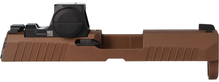 SLIDE ASSEMBLY W/ROMEO-X PRO SIGHT FOR SIG SAUER® P32O X-SERIES SLIDE ASSEMBLY P320X 3.6'' 9MM LUGER W/ROMEO-X SIGHT COYOTE