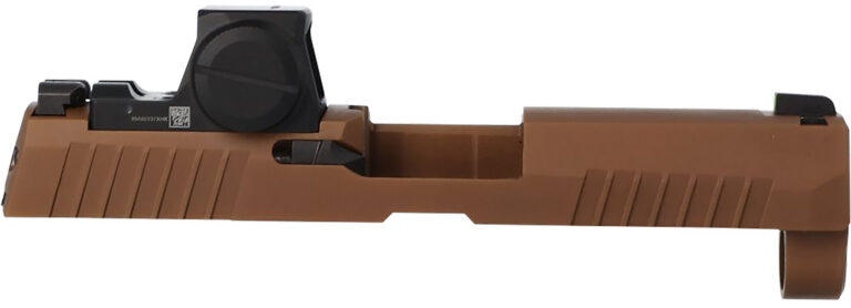 SLIDE ASSEMBLY W/ROMEO-X PRO SIGHT FOR SIG SAUER® P32O X-SERIES SLIDE ASSEMBLY P320X 3.9'' 9MM LUGER W/ROMEO-X SIGHT COYOTE