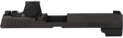 SLIDE ASSEMBLY W/ROMEO-X PRO SIGHT FOR SIG SAUER® P32O X-SERIES SLIDE ASSEMBLY P320X 4.7” 9MM LUGER W/ROMEO-X SIGHT BLACK