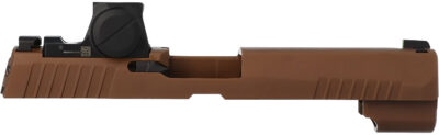 SLIDE ASSEMBLY W/ROMEO-X PRO SIGHT FOR SIG SAUER® P32O X-SERIES SLIDE ASSEMBLY P320X 4.7” 9MM LUGER W/ROMEO-X SIGHT COYOTE