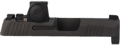 SLIDE ASSEMBLY W/ROMEO-X COMPACT SIGHT FOR SIG SAUER® P365X SLIDE ASSEMBLY P365X 3.1” 9MM LUGER W/ROMEO-X SIGHT BLACK