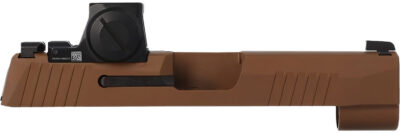 SLIDE ASSEMBLY W/ROMEO-X COMPACT SIGHT FOR SIG SAUER® P365XL SLIDE ASSEMBLY P365XL 3.7” 9MM LUGER W/ROMEO-X SIGHT COYOTE