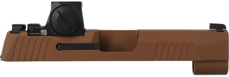 SLIDE ASSEMBLY W/ROMEO-X COMPACT SIGHT FOR SIG SAUER® P365XL SLIDE ASSEMBLY P365XL 3.7'' 9MM LUGER W/ROMEO-X SIGHT COYOTE