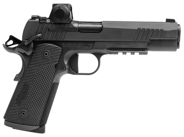 1911 X-FULL 45 ACP SEMI-AUTO HANDGUN WITH ROMEO-X COMPACT 1911 X-FULL 45 ACP 5'' BBL (2)8RD MAGS SAO BLACK W/ROMEO-X