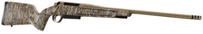 Christensen Arms 8011501800 Evoke  Full Size 30-06 Springfield 4+1 22″ Flat Dark Earth Cerakote #4 Contour Threaded Barrel, Mossy Oak Bottomland Fixed Hybrid Hunter w/Picatinny Rail Synthetic Stock