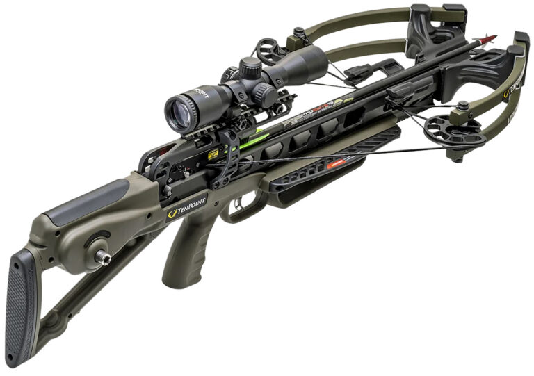 TenPoint Venom X Crossbow Package ACUslide Moss Green