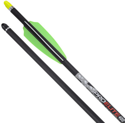 TenPoint Pro Elite 400 Arrows 20 in. White Alpha Nocks 6 pk.
