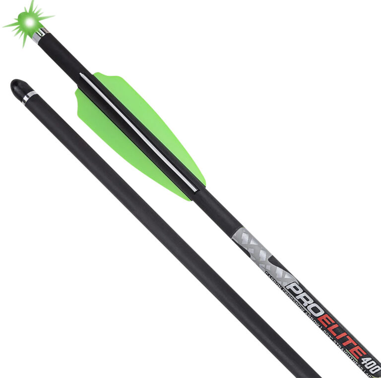 TenPoint Pro Elite 400 Alpha Blaze Arrows 20 in. Green Alpha Blaze Nock 3 pk.