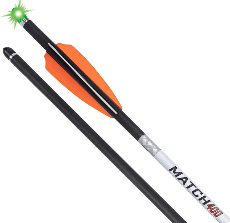 Wicked Ridge Match 400 Arrows 20 in. Green Alpha Blaze Nocks 3 pk.