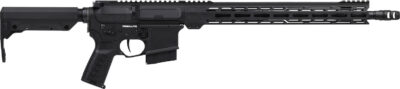CMMG 28A670CAB Resolute MK4 22 ARC Black Nitride Threaded Barrel, Black Armor Cerakote Picatinny Rail Aluminum Receiver, M-LOK Handguard, Black Synthetic CMMG 6 Position RipStock, Black Polymer Grip