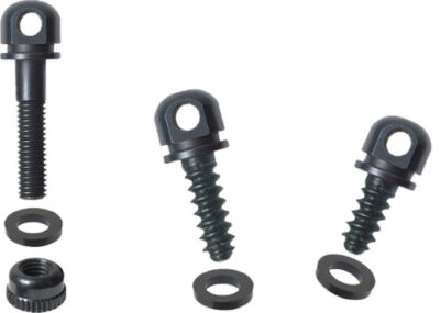 Outdoor Connection BO5 Swivel Base Set BO5 Black Steel Includes 7/8″ McScrew, 1/2″ & 3/4″ Wood Screw Base, 3 Spacers