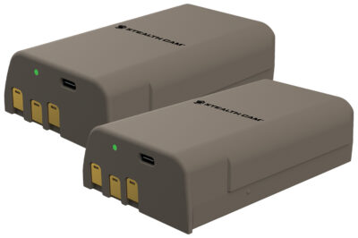 STEALTH CAM 5000MAH FIELDMAX LITHIUM RECHARGEABLE CARTRIDGE / 2 PACK
