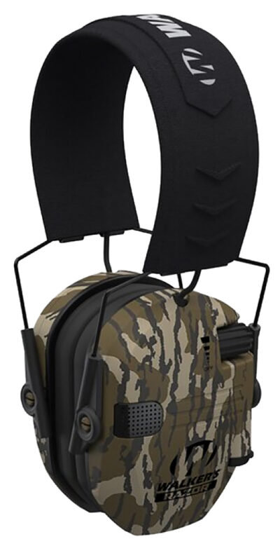Walker’s GWPRSEM-MOBL Razor Slim Electronic Muff Over the Head 23 dB Mossy Oak Bottomland