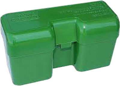 FLIP TOP RIFLE AMMO BOXES FLIP TOP RIFLE AMMO BOX 26 NOSLER-500 JEFFREY 20 ROUND GREEN
