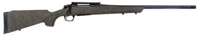 CVA CR3983G Cascade XT Full Size 308 Win 4+1 22″ Graphite Black Cerakote Steel Threaded Barrel, OD Green Adj w/Soft Touch Synthetic Stock