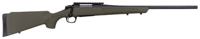 CVA CR3903G Cascade  308 Win 4+1 22″ Black Cerakote Steel Threaded Barrel, Black Cerakote Receiver, OD Green Synthetic Stock