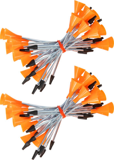 Cold Steel CSB625M Broadhead Darts Orange/Silver .625″ Diameter 50 Pieces