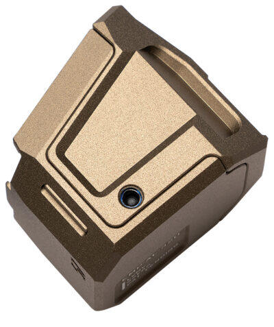 EXTENDED MAGAZINE PLATE ALUMINUM FOR SIG SAUER P320® EXTENDED MAGAZINE PLATE +5 FOR SIG SAUER ALUMINUM FDE