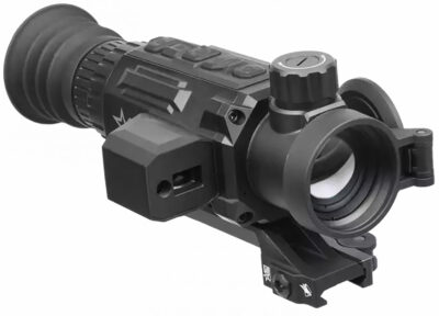 AGM Global Vision SECU35-384-LRF Secutor LRF 35-384 Thermal Black 3-24x75mm Multi Reticle, 1x/2x/4x/8x Zoom, 384×288 50Hz Resolution