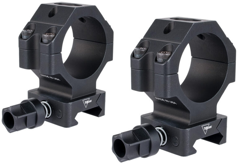 Trijicon AC22066 Scope Rings with Q-LOC Technology Matte Black 30mm High