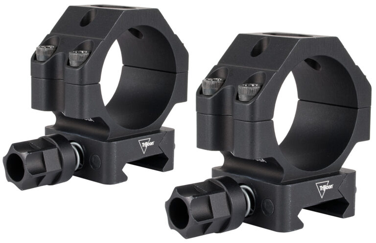 Trijicon AC22068 Scope Rings with Q-LOC Technology Matte Black 34mm Low