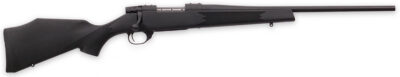 Weatherby VYT308NR0T Vanguard Synthetic Compact 308 Win Mag 4+1 20″ Matte Blued #1 Threaded Barrel, Matte Blued Drilled & Tapped Steel Receiver, Black Adjustable Synthetic Stock