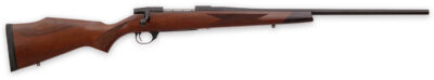 Weatherby VDT222RR4T Vanguard Sporter Full Size 22-250 Rem 5+1 24″ Bead Blasted Blued #2 Threaded Barrel, Matte Blued Drilled & Tapped Steel Receiver, Grade A Turkish Walnut Monte Carlo Stock