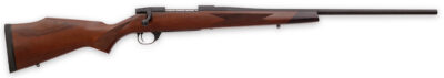 Weatherby VDT300NR4T Vanguard Sporter Full Size 300 Win Mag 3+1 24″  Bead Blasted Blued #2 Threaded Barrel, Matte Blued Drilled & Tapped Steel Receiver, Grade A Turkish Walnut Monte Carlo  Stock