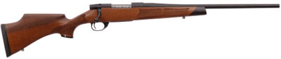 Weatherby VWR222RR0T Vanguard Camilla Compact 22-250 Rem 5+1 20″ Matte Blued, Matte Blued Drilled & Tapped Steel Receiver, Grade A Turkish Walnut Monte Carlo Wood Stock