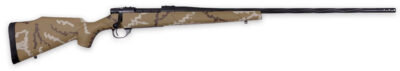 Weatherby VHH300NR6B Vanguard Outfitter Full Size 300 Win Mag 3+1 26″ Black Cerakote #2 Fluted/Threaded Barrel & Drilled & Tapped Steel Receiver. Tan w/Brown & White Sponge Monte Carlo Synthetic Stock