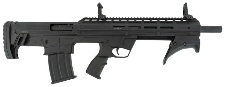 Tokarev USA 21000418 BullPup  12 Gauge Pump 3" 5+1 18.50" Black Steel Barrel, Black Anodized Picatinny Rail Aluminum Receiver, Picatinny Handguard, Bullpup Synthetic Stock, Angled Grip