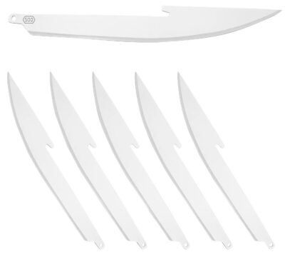 Outdoor Edge RR506 Replacement Blades 500 6 Blades, Boning/Fillet 5″ 420J2 SS Blade