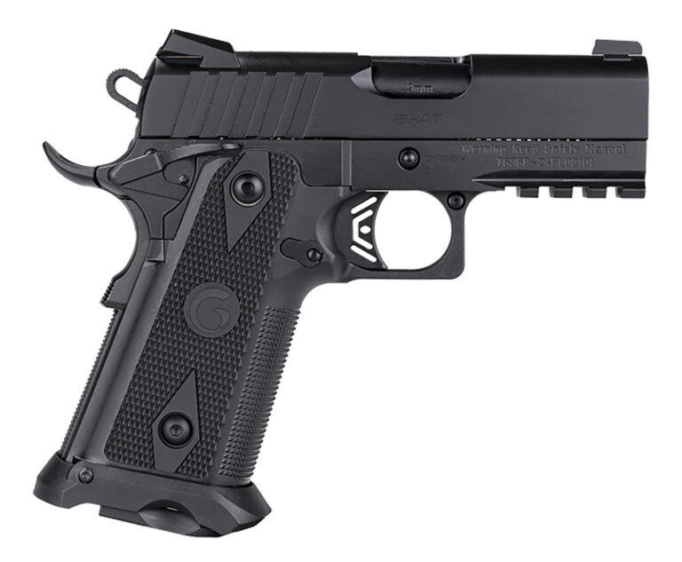 Girsan 395035 Witness2311 9mm Luger 17+1 3.40" Black Steel Barrel, Black Serrated Steel Slide, Black Polymer Frame w/Beavertail & Picatinny Rail, Black Checkered Polymer Grip, Ambidextrous
