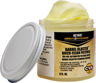 BARREL BLASTER QUICK CLEAN PATCHES BARREL BLASTER QUICK CLEAN PATCHES 100PK