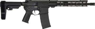 CMMG 30AB20FAB Banshee MK4 300 Blackout 30+1 12.50″ Black Nitride Medium Taper Threaded Barrel, EML 7″ M-LOK Handguards, Black Armor Cerakote Aluminum Picatinny Rail Receiver, CMMG Zeroed Grips