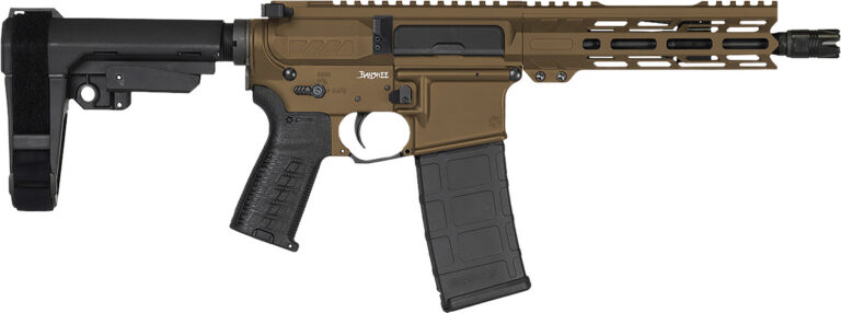 CMMG PISTOL, BANSHEE, MK4, 300BLK, 8", MID BRNZ W/ADJ RIP BRACE