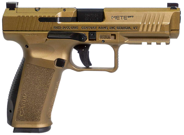 CENTURY CANIK METE SFT 9MM BURNT BRZ PSTL 1-18RD,1-20RD