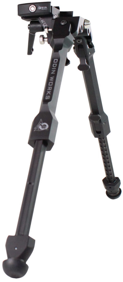 Odin Works BPPRIZMARCABLK Precision Bipod Arca Black 4.0″-14.50″ 6061 Aluminum/303 Stainless Steel