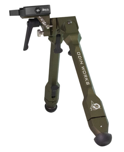Odin Works BPPRIZMARCARG Precision Bipod Arca Ranger Green 4.0″-14.50″ 6061 Aluminum/303 Stainless Steel