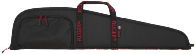 Ruger 27140 Rifle Case  40″ Black Endura w/ Red Ruger Logo Accessory Pocket & Foam Padding