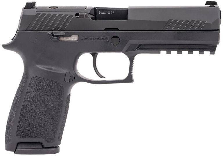 P320 FULL-SIZE 9MM LUGER SEMI-AUTO HANDGUN P320 FULL-SIZE 9MM LUGER 4.7'' BBL (2)17RD MAGS BLACK