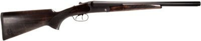 Heritage Mfg BL2018BK Badlander  20 Gauge Break Open 2rd 18.50″ Black Chrome Side By Side Barrel & Receiver, Fixed Turkish Walnut Stock