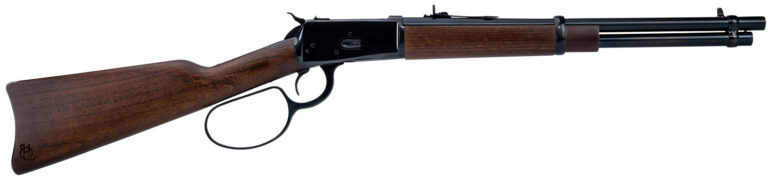 Heritage Mfg H92044161 92 Ranch Hand 44 Mag 8rd 16.50" Black Polished Steel Barrel, Black Polished Alloy Steel Receiver, Fixed Hardwood Stock