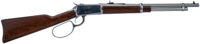 Heritage Mfg H92044189 92 Ranch Hand 44 Mag 8rd 18″ Stainless Polished  Barrel, Stainless Polished Receiver, Fixed Hardwood Stock