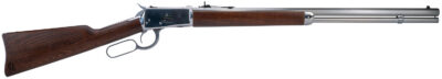 Heritage Mfg H9235724F9 92  38 Special +P/357 Mag 12rd 24″ Stainless Polished Octagon Barrel, Stainless Polished Receiver, Fixed Hardwood Stock