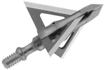 Muzzy 292 Trocar XB Broadhead 3-Blade Solid Stainless Steel Ferrule Blades 100 gr/ 3 Per Pack