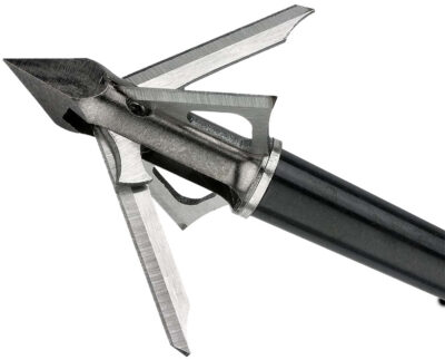 TROCAR HBX- CROSSBOW HYBRID BROADHEAD  1″ X 1 5/8″ CUT 4 BLADE 100 GRAIN