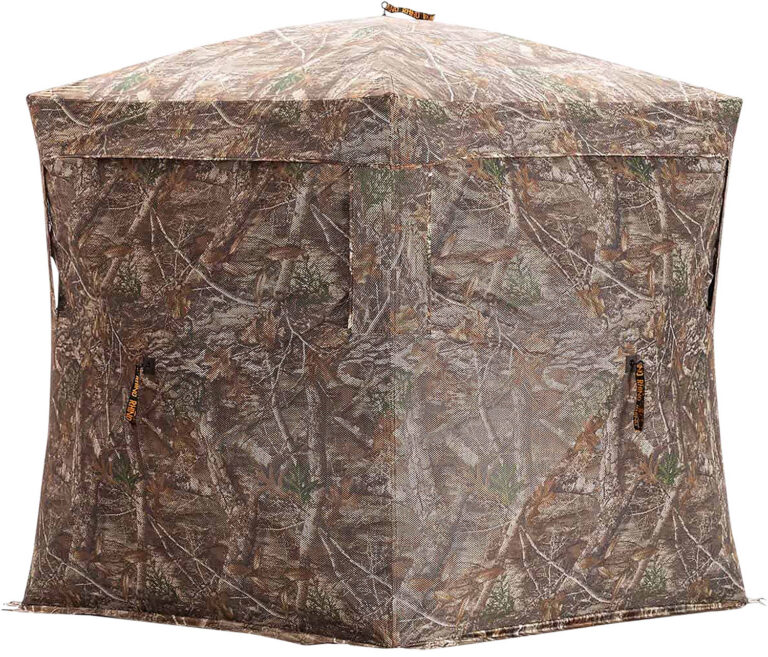 Rhino Blind R180 RTE See Through w/Double Mesh Realtree Edge 150D