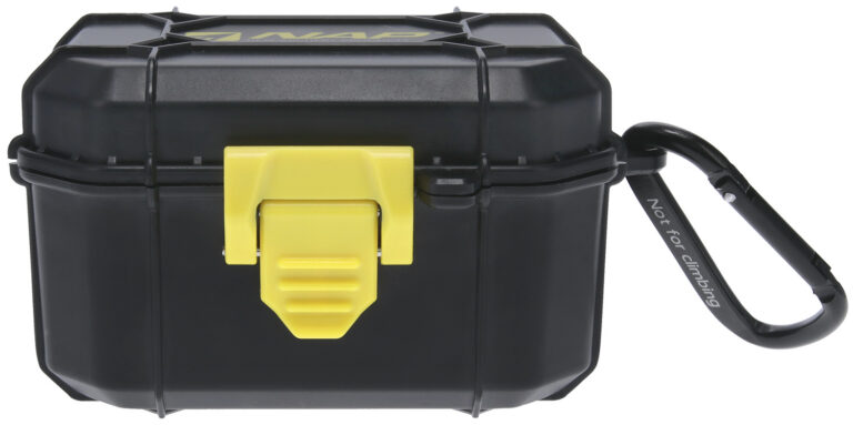 NAP NAPBHDCASE Broadhead Case Black/Yellow ABS/Aluminum